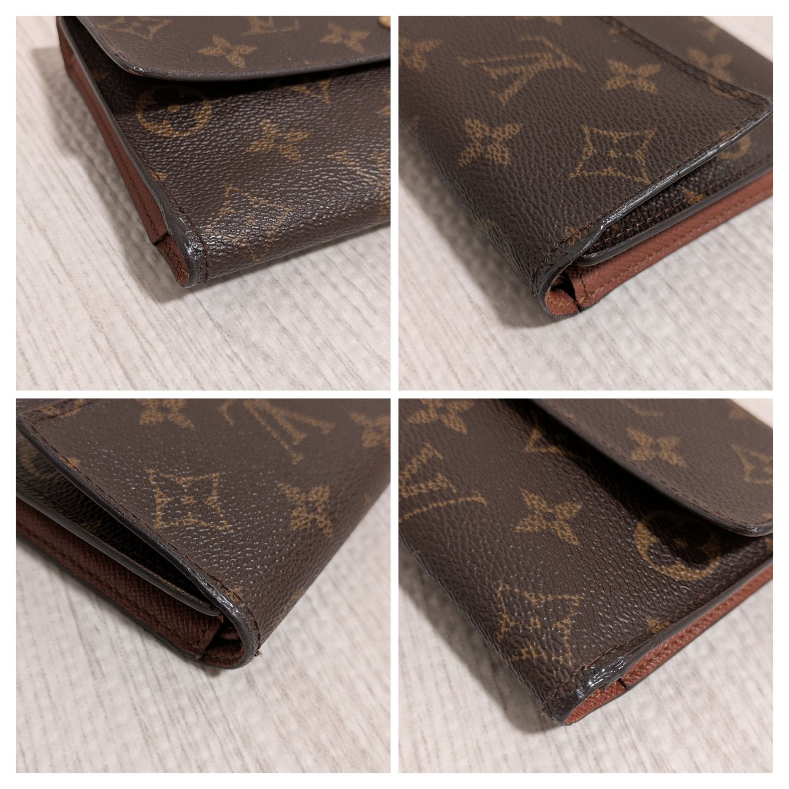 【良品】ルイヴィトン モノグラム 長財布 袋有 ポルトフォイユインターナショナル LOUIS VUITTON ルイヴィトン ポルトフォイユ・インターナショナル