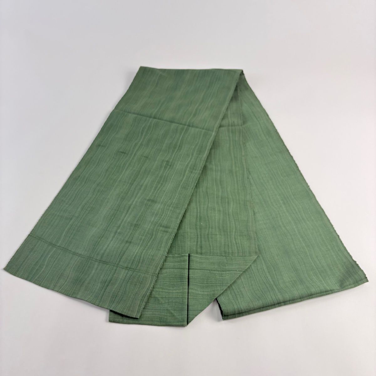 名古屋帯 優品 八寸名古屋帯 松葉仕立て 緑 正絹 【中古】 - メルカリ