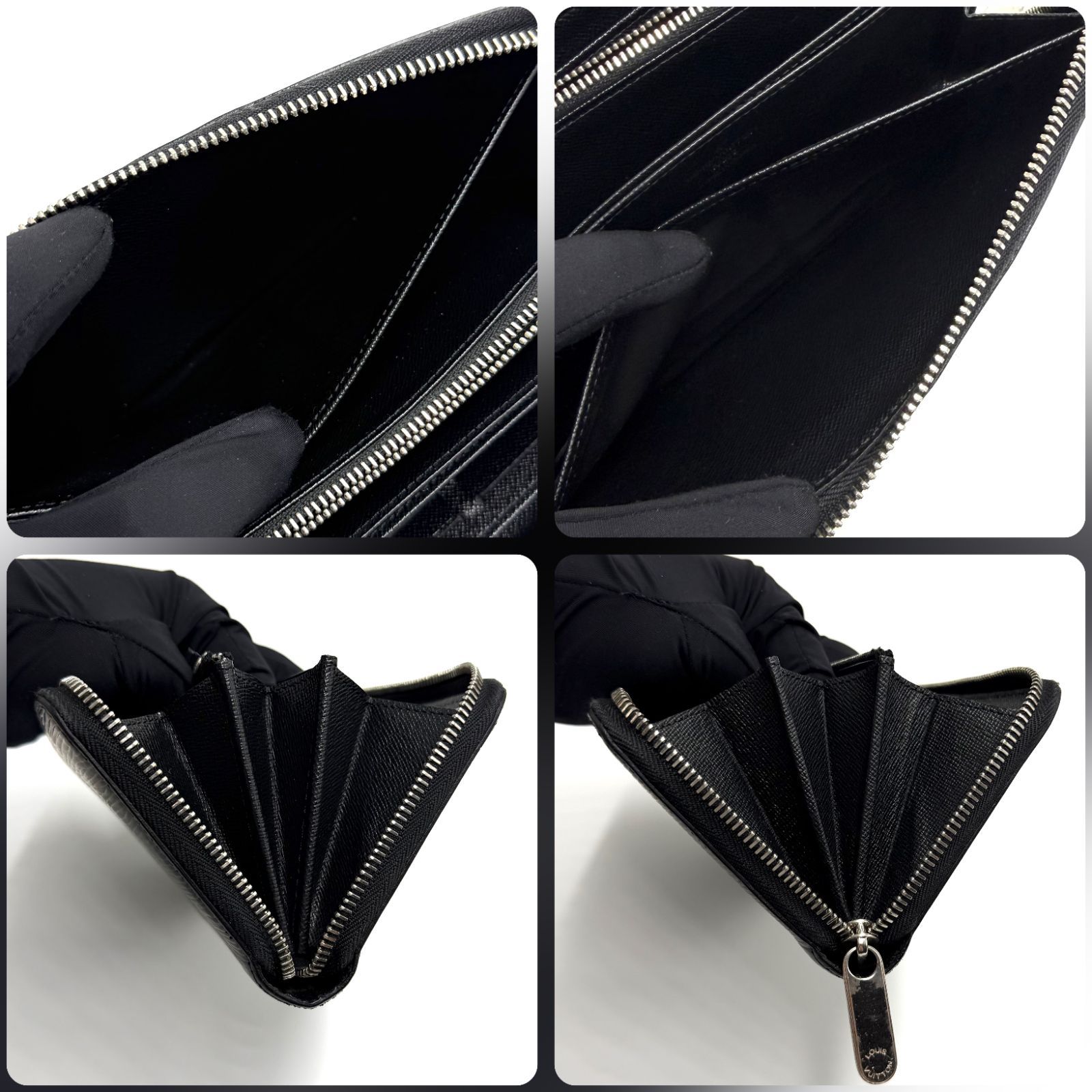 ルイヴィトン LOUIS VUITTON エピ ジッピーウォレット ノワール 新型