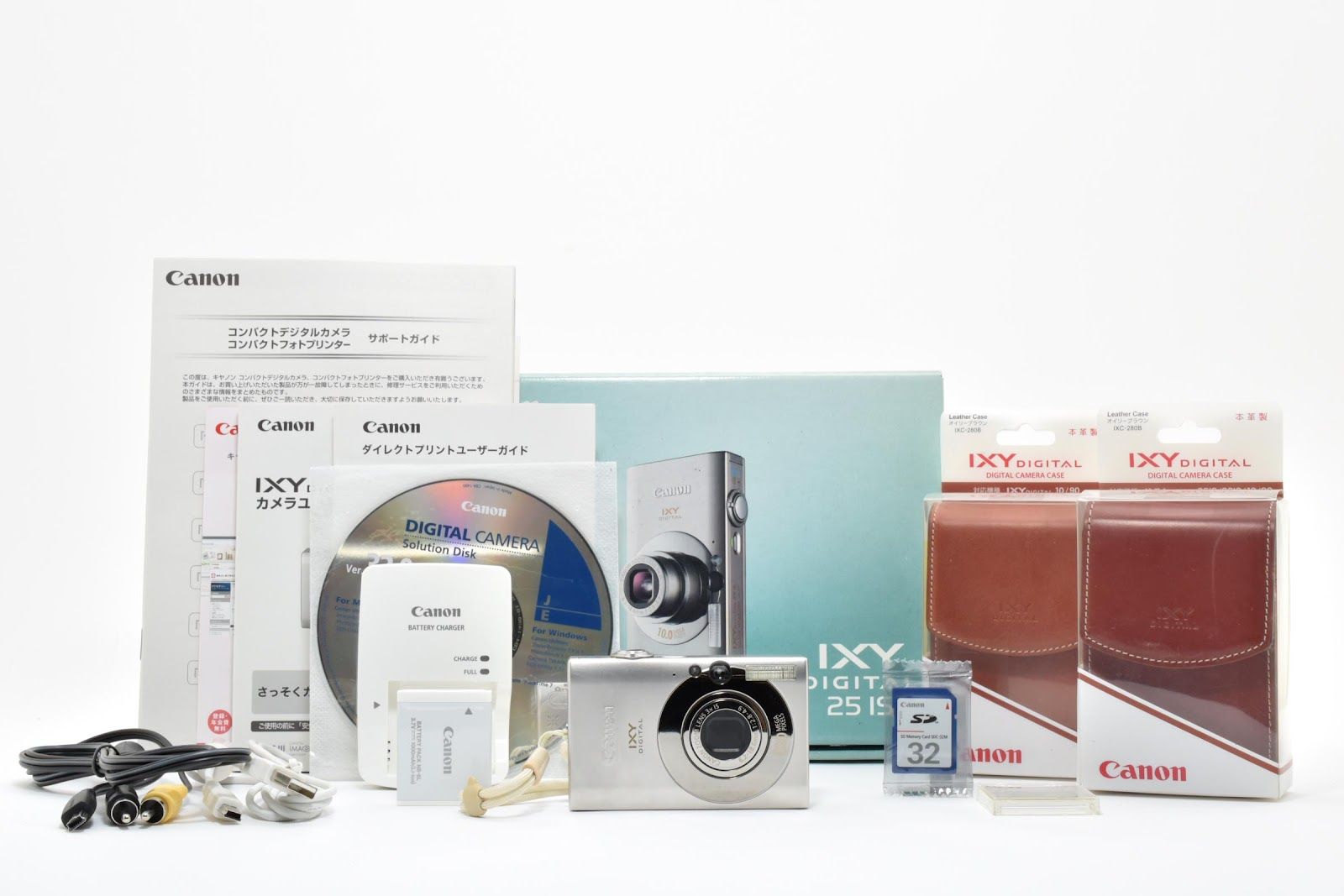 ☆極上品☆ キャノン CANON IXY DIGITAL 25 IS 元箱付き コンパクト