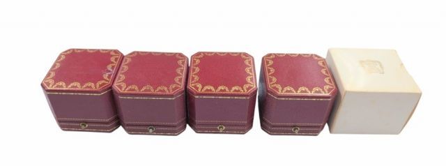 カルティエ　ケース4点 カルティエ 指輪用 リング用 4点 4個セット リングケース 指輪ケース