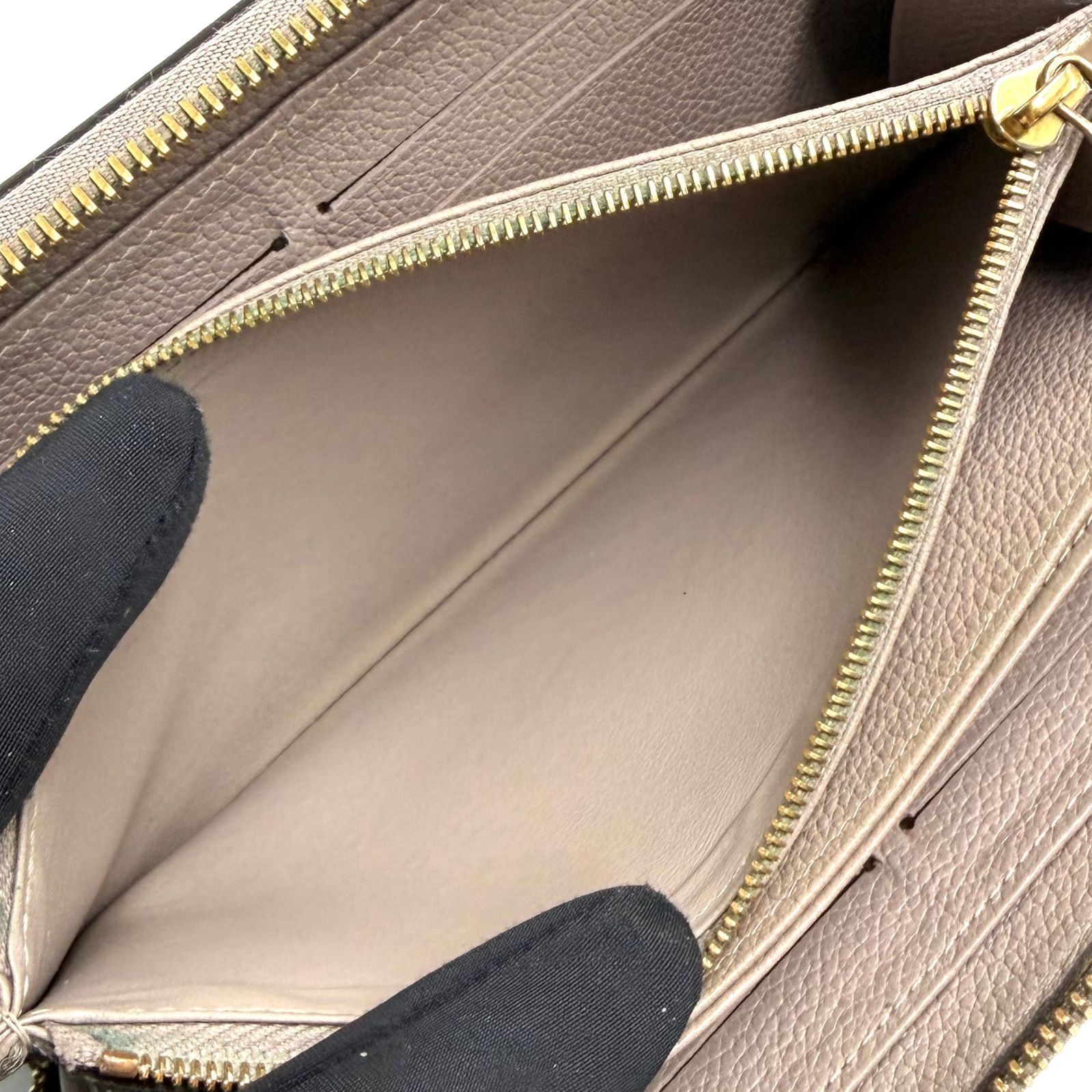ルイヴィトン LOUIS VUITTON モノグラム アンプラント ジッピー
