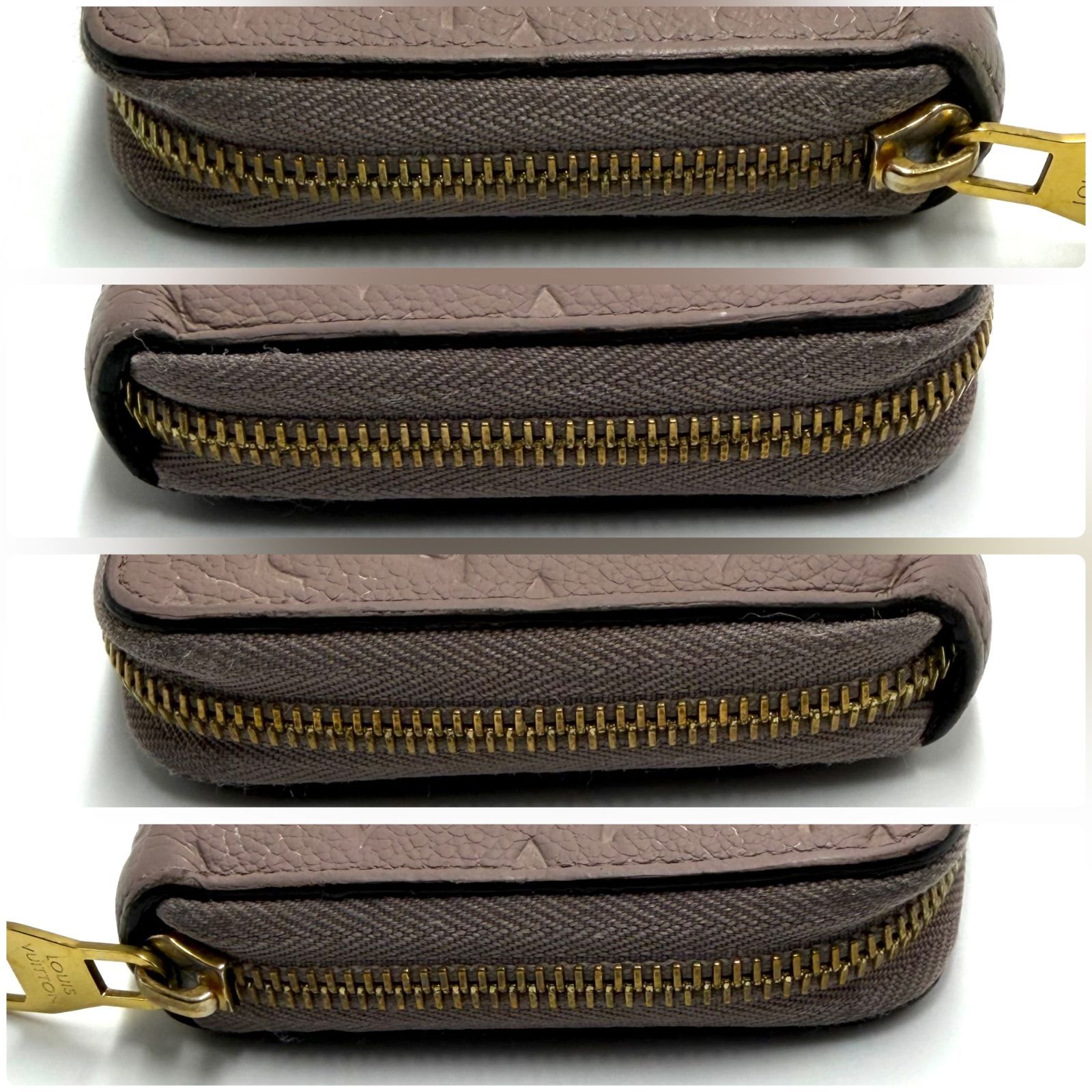ルイヴィトン LOUIS VUITTON モノグラム アンプラント ジッピー 