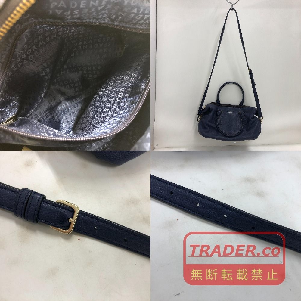 02w25264 ケイトスペード Kate Spade 2wayショルダーバッグ ネイビー 