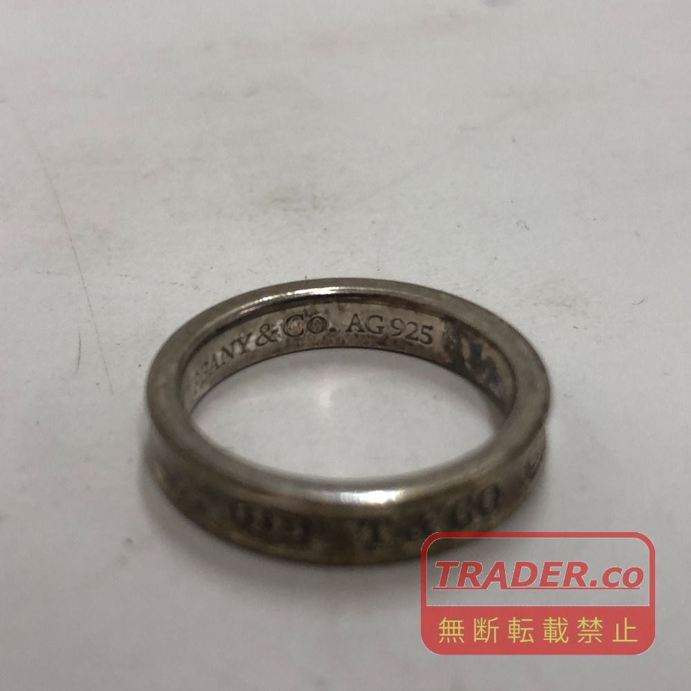 ティファニーナローリング　シルバー925 02w25265 ティファニー TIFFANY&Co. ナローリング シルバー 10号