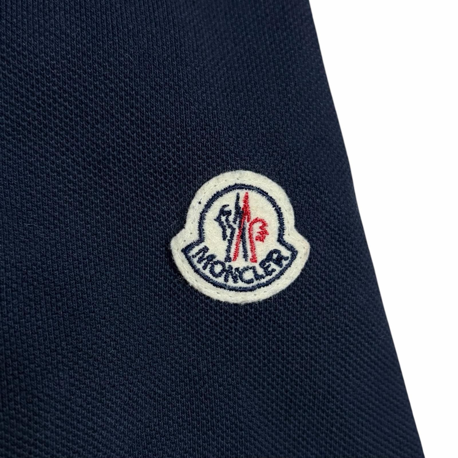MONCLER/S /ダークネイビー /襟裏ロゴポロシャツ/型番