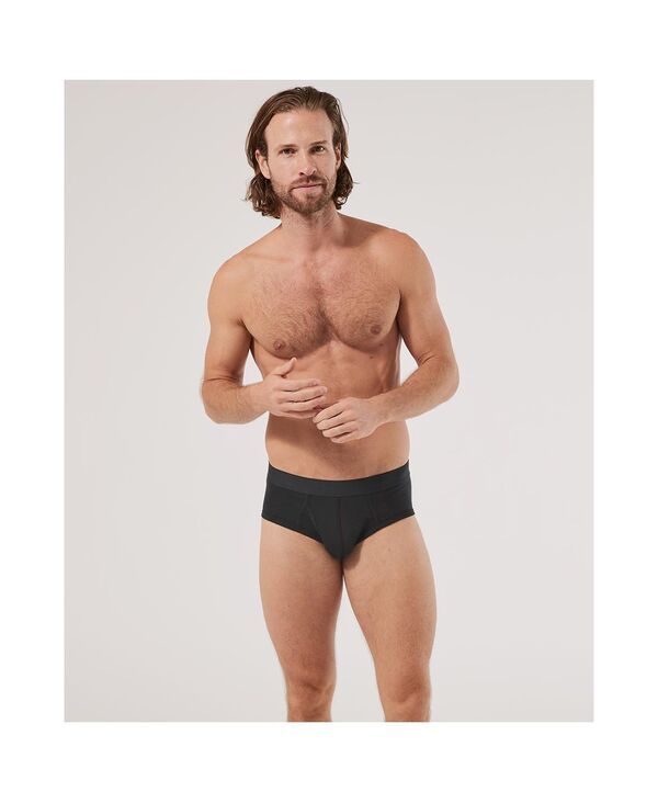パクト メンズ アンダーウェア ブリーフパンツ コットン Pact Mens Organicotton Everyday Brief 4Pack Black ブラック