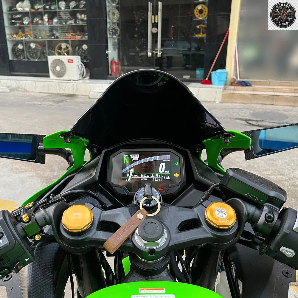 カワサキ ZX-4R ZX-4RR 2023 用 ZX4R ZX4RR オートバイ用エアウインド