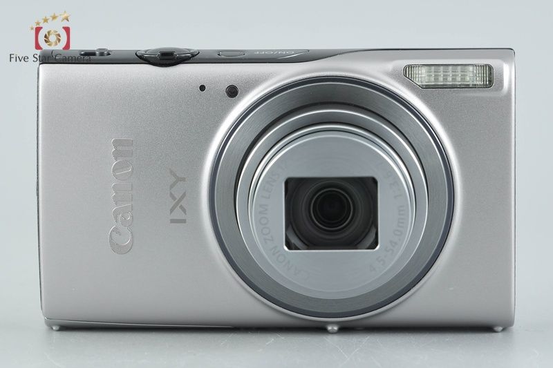 中古】Canon キヤノン IXY 640 シルバー コンパクトデジタルカメラ 元