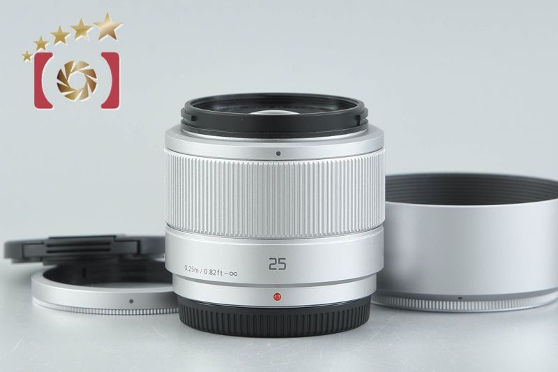 中古】Panasonic パナソニック LUMIX G 25mm f/1.7 ASPH. H-H025