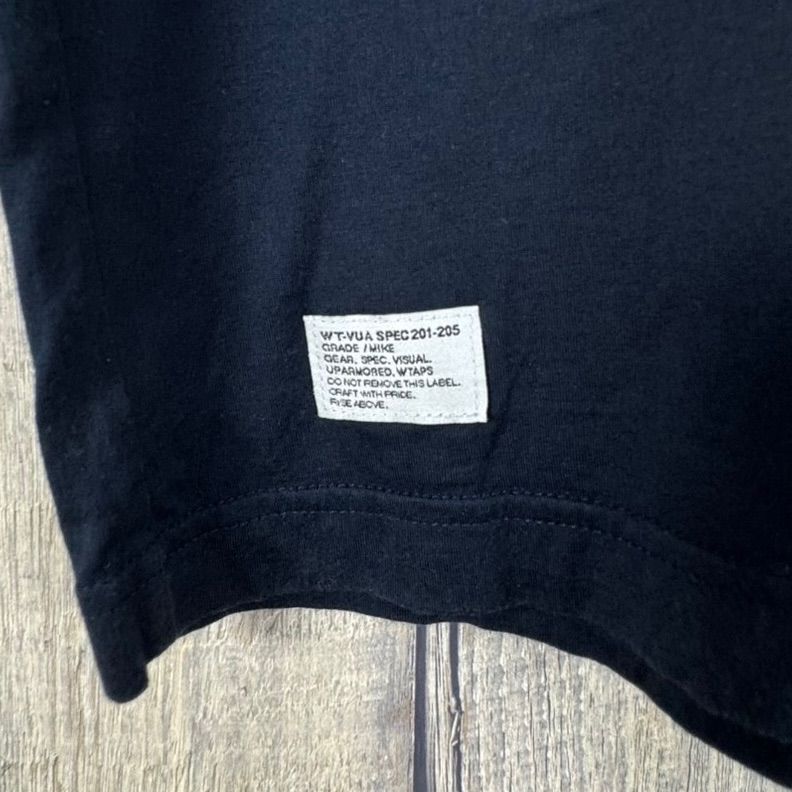 WTAPS wtaps ダブルタップス ネイビー 日本製 半袖 ポケット Tシャツ