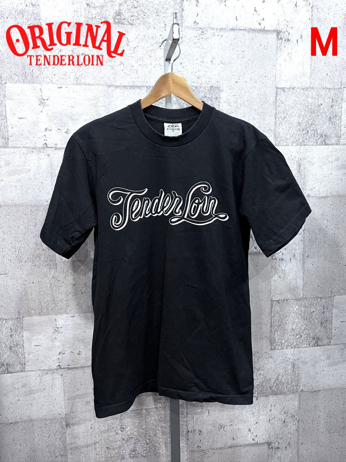 極美品 テンダーロイン Tシャツ M ブラック TENDERLOIN ボルネオスカル