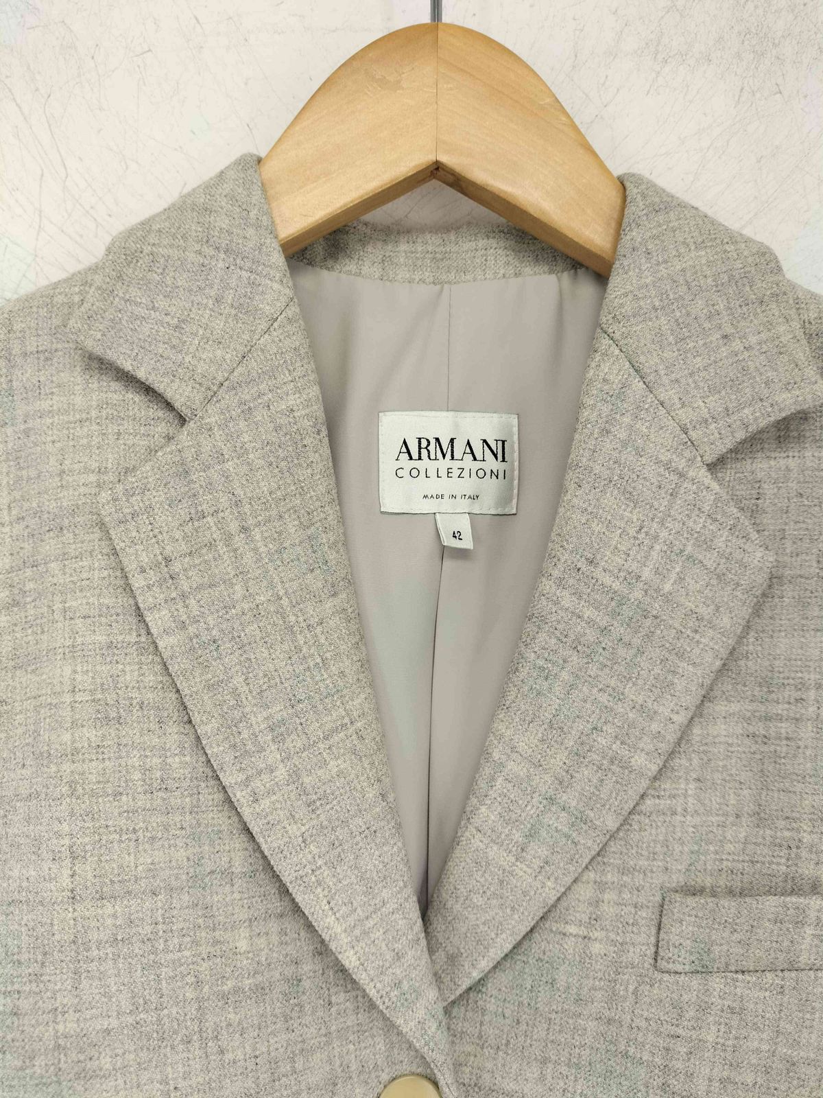 アルマーニコレツィオーニ ARMANI COLLEZIONI イタリア製 レーヨン