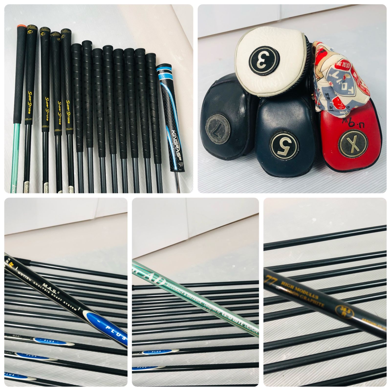保証付】豪華 14本 TaylorMade テーラーメイド ゴルフクラブ フル
