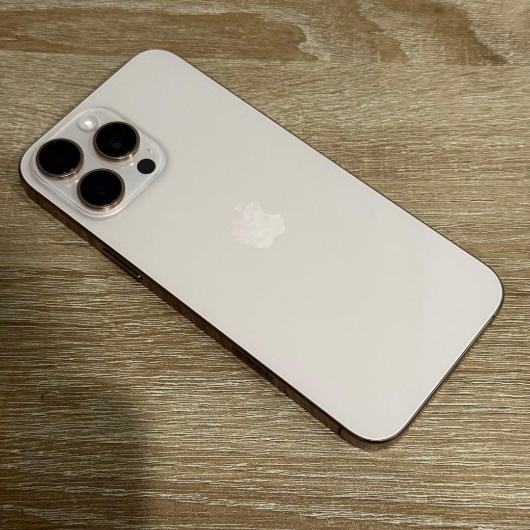 iPhone 16 Pro Max 512GB バッテリー100% SIMフリー ゴールド