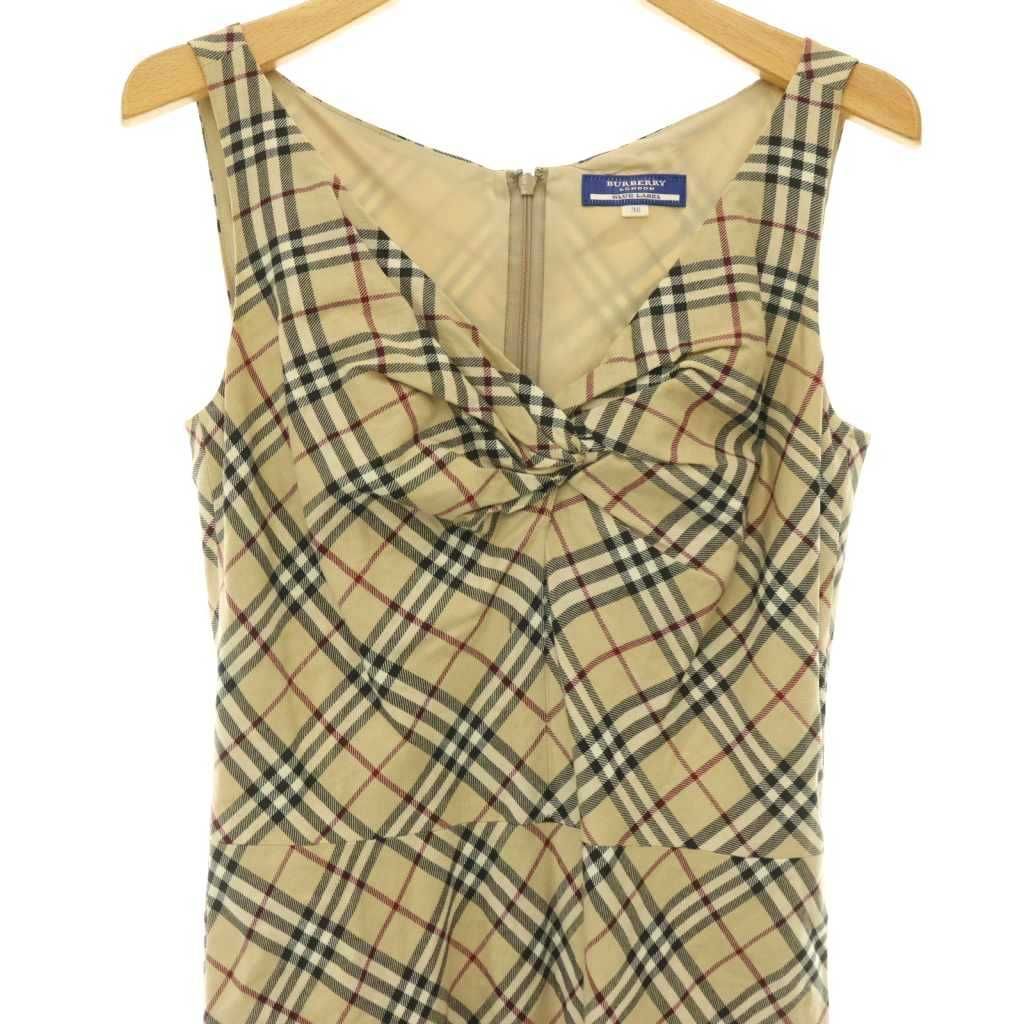 バーバリーブルーレーベル BURBERRY BLUE LABEL ワンピース チェック