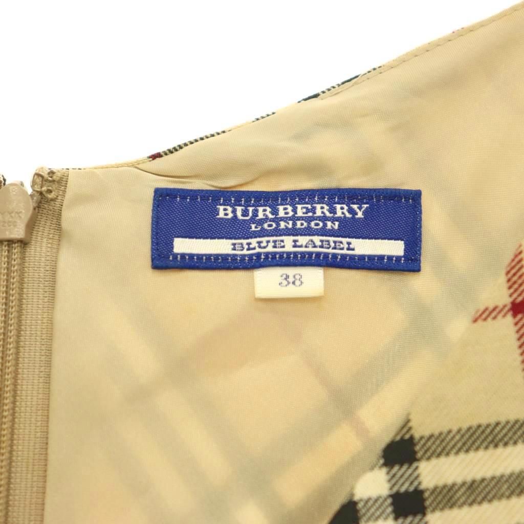 バーバリーブルーレーベル BURBERRY BLUE LABEL ワンピース チェック