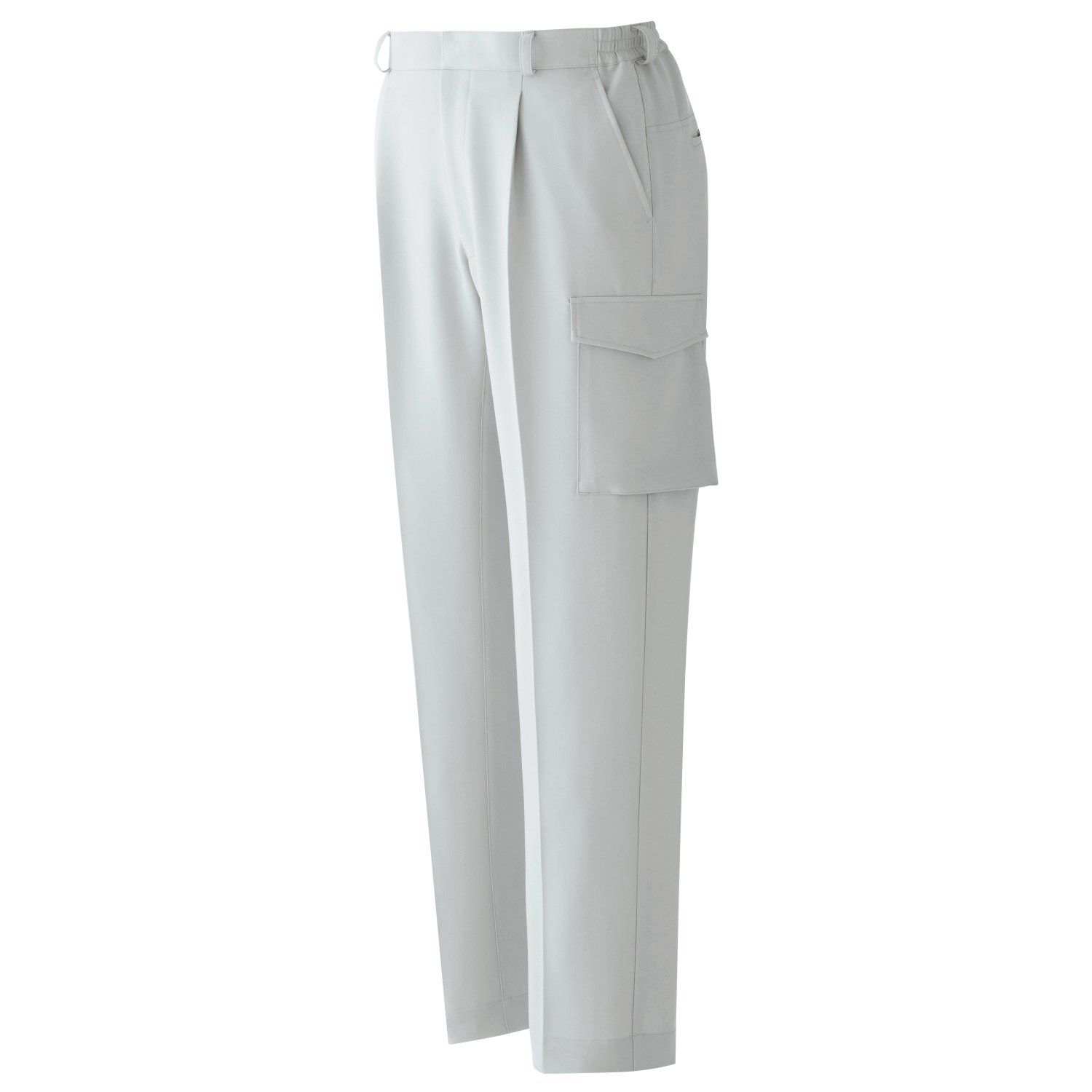 Brand New [Midori Safety] Plantex Workwear Cargo Pants Unisex Antistatic Eco Mark Certified Stretch VE481C Bottom Silver Gray 3L