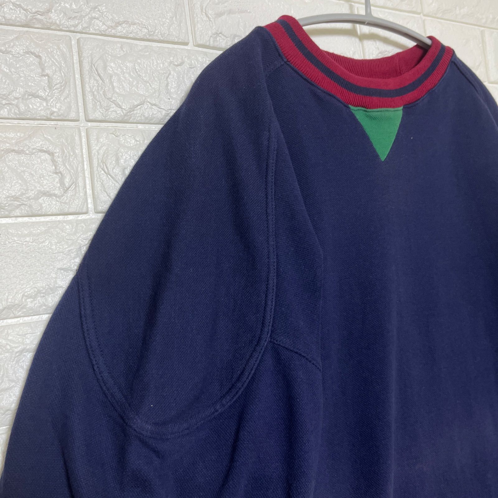 OLD GAP オールドギャップ 前v スウェット トレーナー 鹿の子 カノコ M 