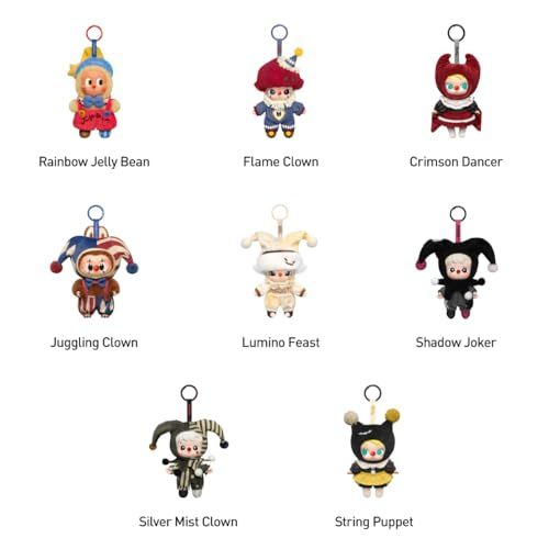 POP MART WHY SO SERIOUS ぬいぐるみ新品未開封 6点セット POP MART 公式ストア】WHY SO SERIOUS シリーズ ぬいぐるみペンダント