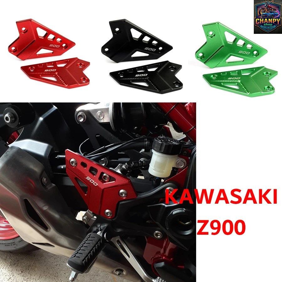 カワサキ Z900 2017 - 22 オートバイ用フットペグ/フットレスト/ヒール
