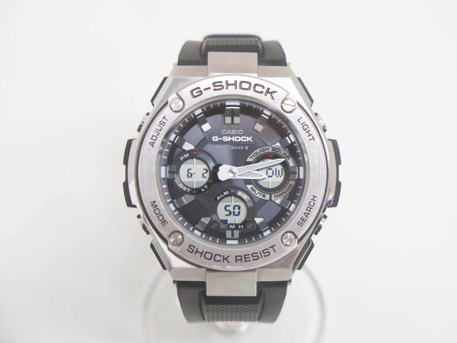 ☆7698☆G-SHOCK ジーショック GST-W110-1AJF G-STEEL ソーラー腕時計 