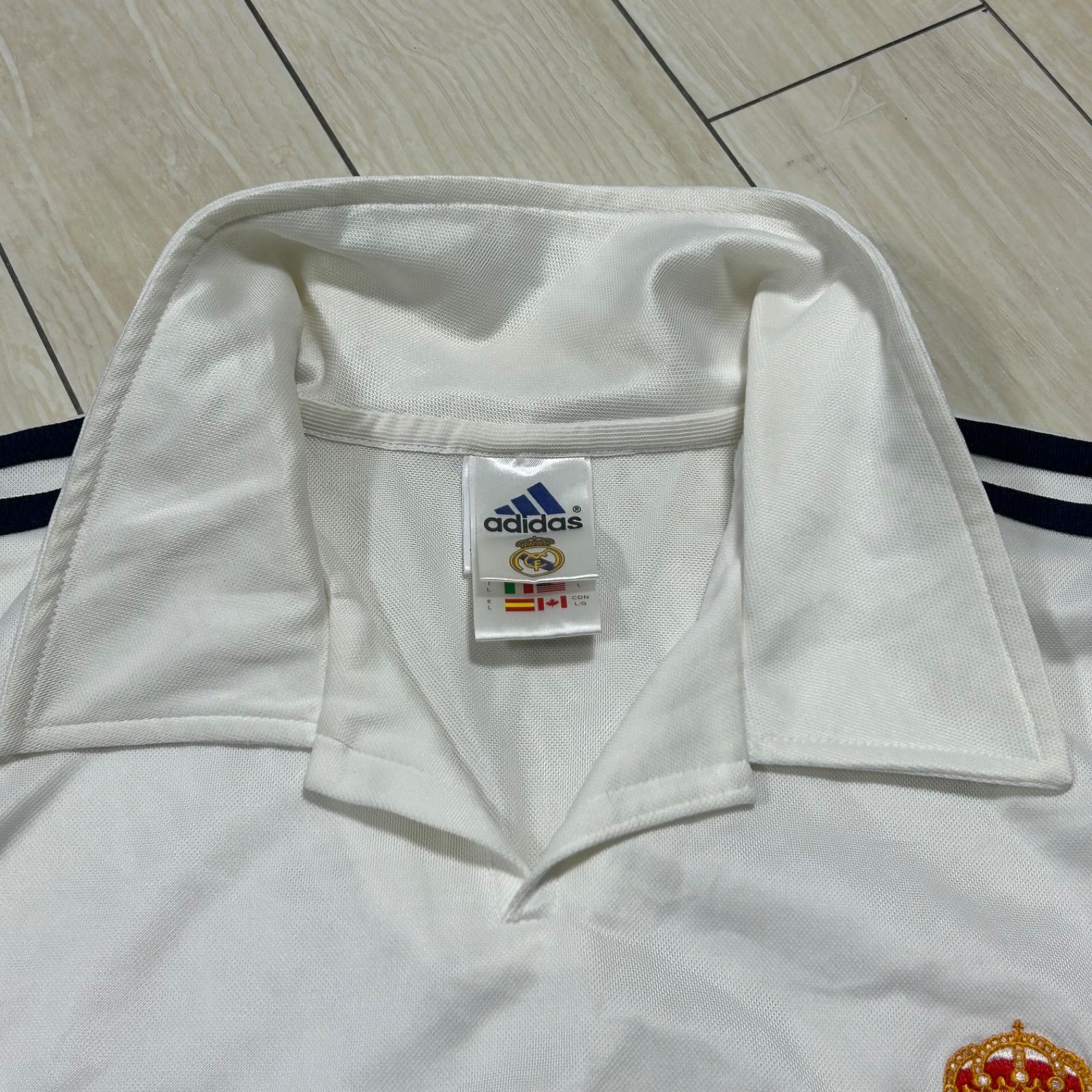 Real Madrid 1902-2002 100周年記念ユニフォーム Real Madrid 1902-2002 100周年記念ユニフォーム Vtg ADIDAS Real