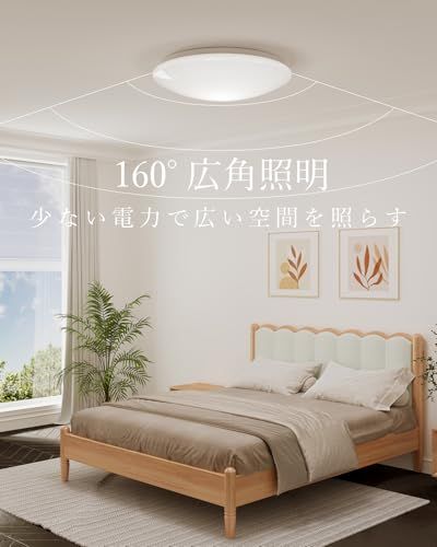 Hoshiakari LEDシーリングライト 20畳 80W 10400lm 調光調色 常夜灯