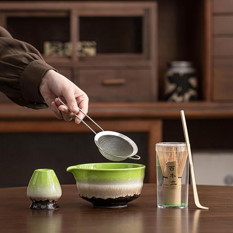 抹茶7点セット お点前セット 日本茶セット 茶道具セット 抹茶茶道 茶碗
