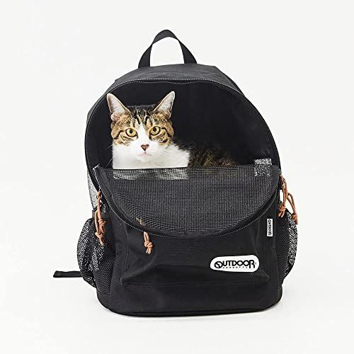 スリーアローズ OUTDOOR PRODUCTS(アウトドアプロダクツ) ペットリュック キャリー ブラック 犬猫 L サイズ 0