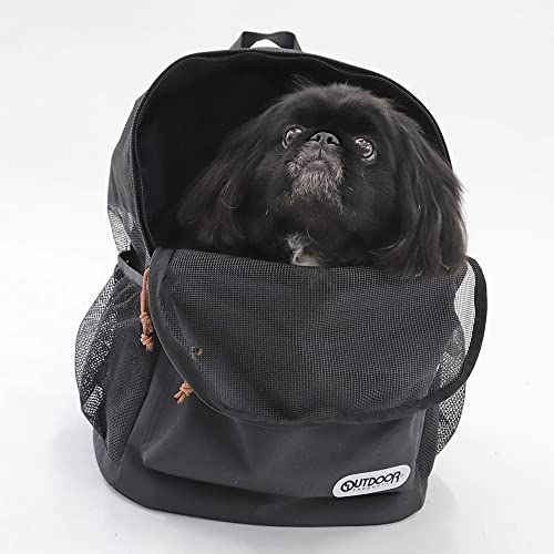 スリーアローズ OUTDOOR PRODUCTS(アウトドアプロダクツ) ペットリュック キャリー ブラック 犬猫 L サイズ 0