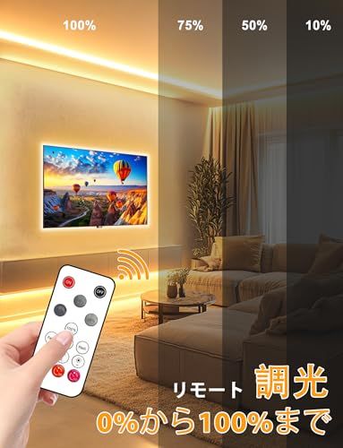 LEDテープライト チューブライト 切断可能 電球色 3000K 10M 照明、電球 LEDテープライト チューブライト 切断可能 電球色 3000K 10M