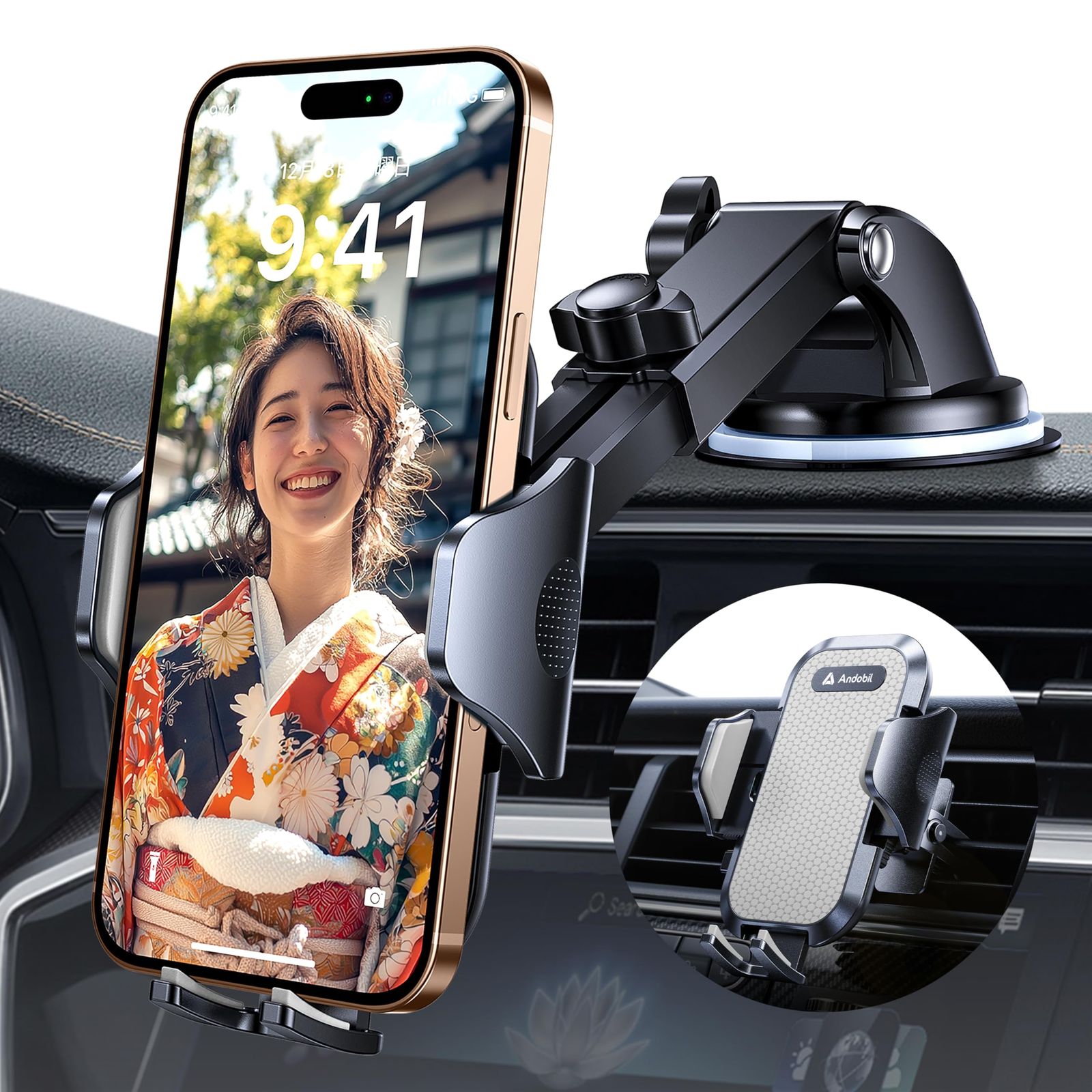 スマホ ホルダー エアコン 吹き出し 口