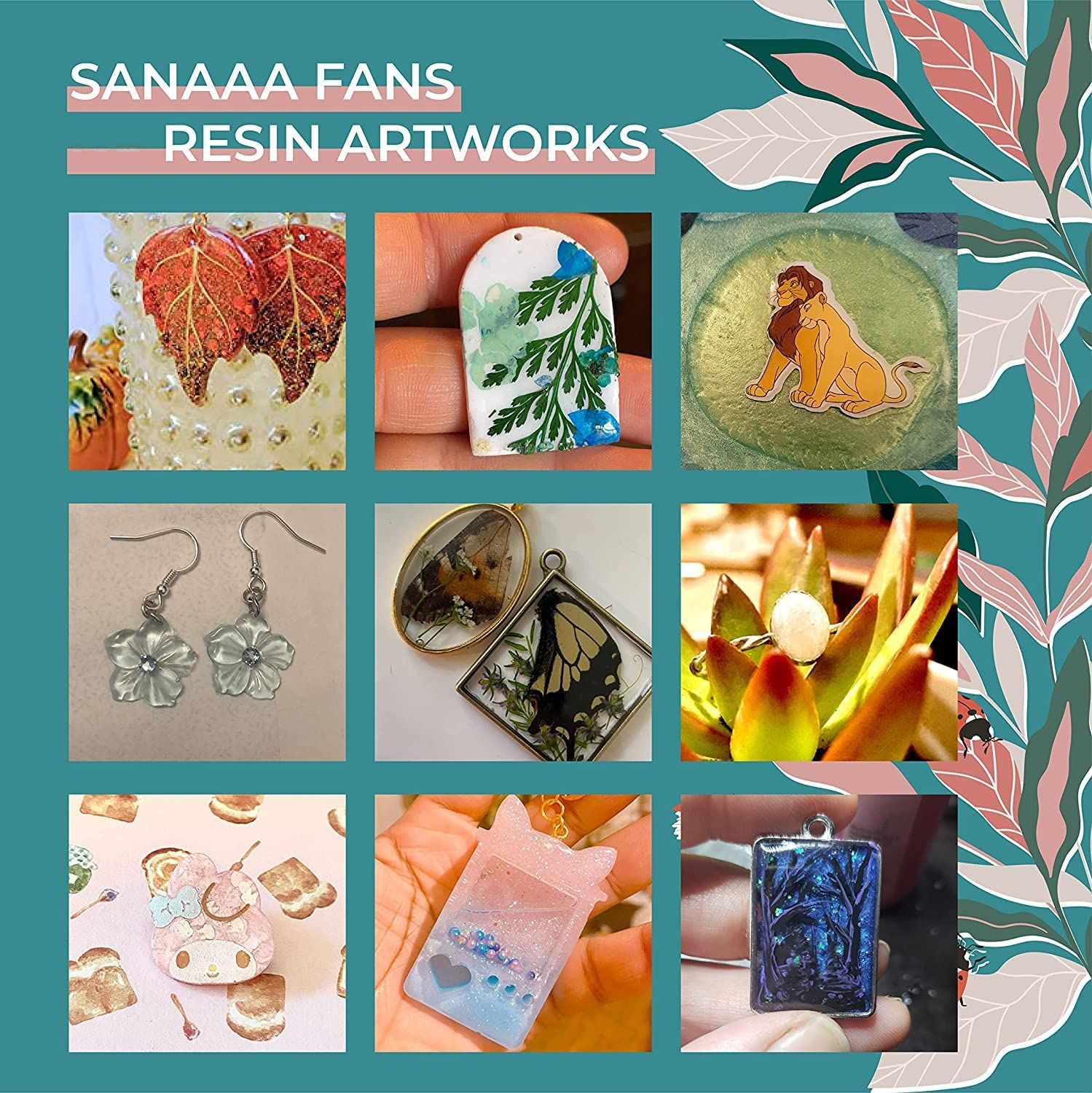 SANAAA エポキシ樹脂 二液性レジン液 ハードタイプ レジン液 大容量4.2kg DIY 手芸用品 レジンアート、レジンアクセサリー 高い透明 低刺激性 エポキシレジン液 0
