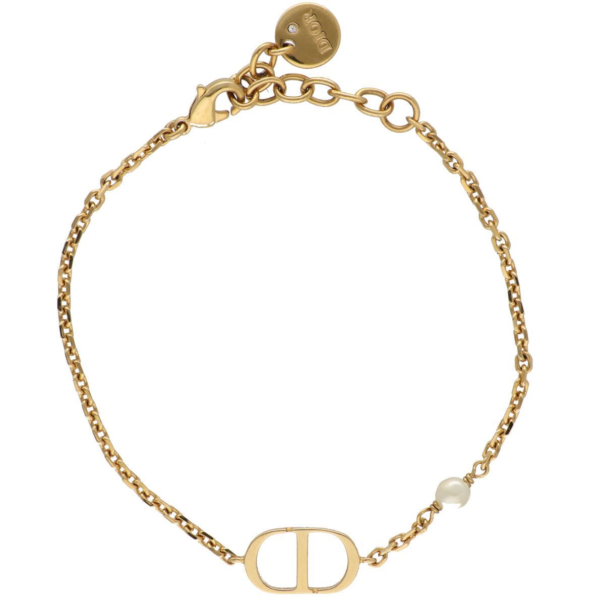 中古】 Christian Dior ディオール Petit CD ブレスレット