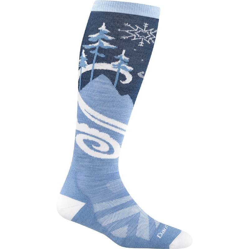 ダーンタフ レディース アンダーウェア 靴下 Darn Tough Swirlwind OTC Midweight Cushion Socks Womens Midnight