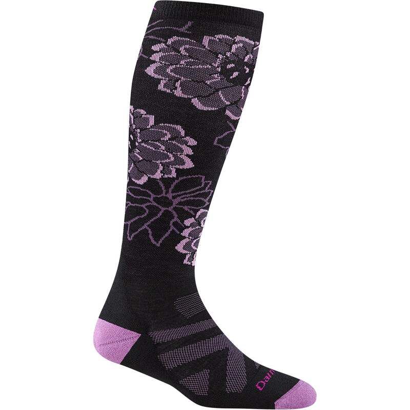 ダーンタフ レディース アンダーウェア 靴下 Darn Tough Dahlia OTC Midweight Cushion Socks Womens Black ブラック