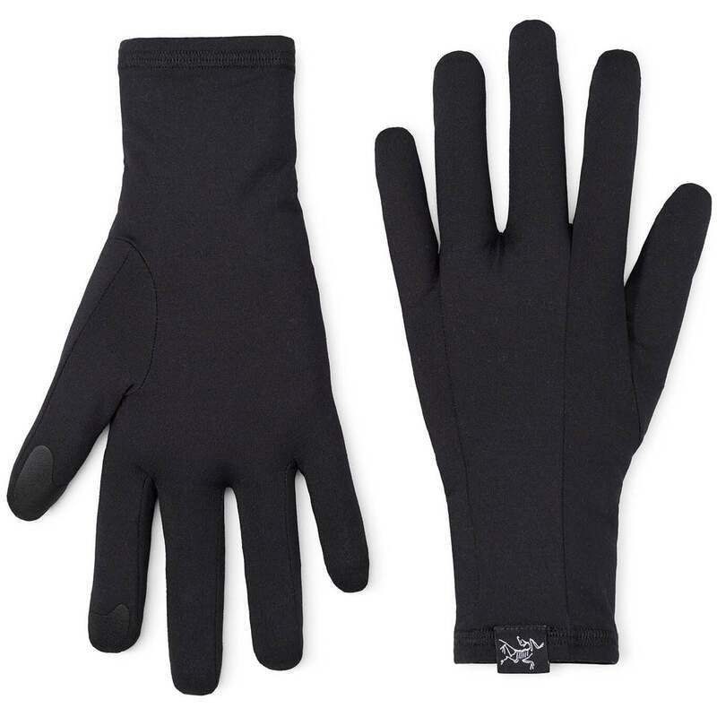 アークテリクス メンズ アクセサリー 手袋 Arcteryx Rho Gloves Black ブラック