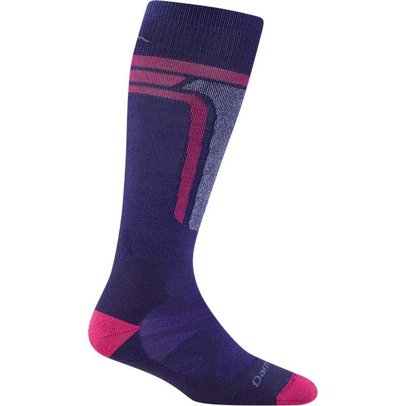 ダーンタフ メンズ アンダーウェア 靴下 Darn Tough TBar OTC Midweight Padded Cushion Socks Kids Grape グレープ