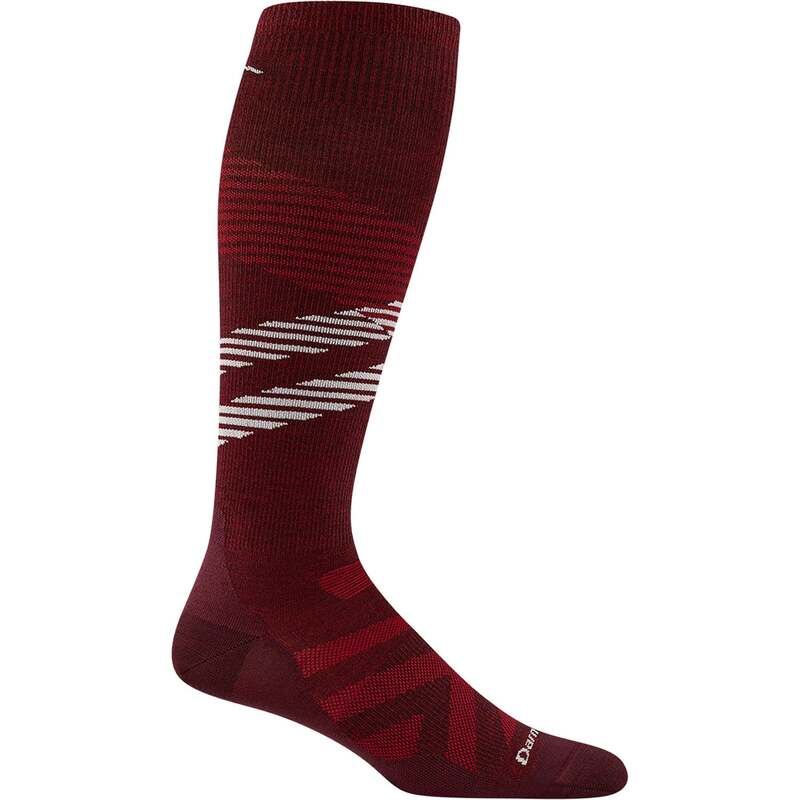 ダーンタフ メンズ アンダーウェア 靴下 Darn Tough Pennant RFL UltraLightweight OTC Socks Burgundy バーガンディ