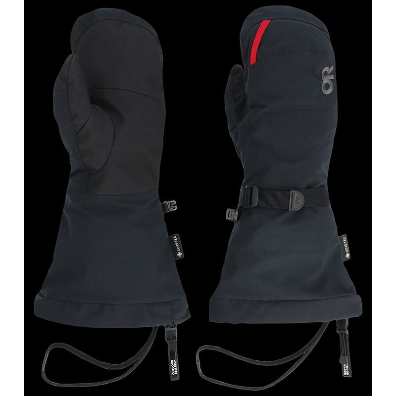 アウトドアリサーチ メンズ アクセサリー 手袋 Outdooresearch Mt Baker II GORETEX Mittens Black ブラック