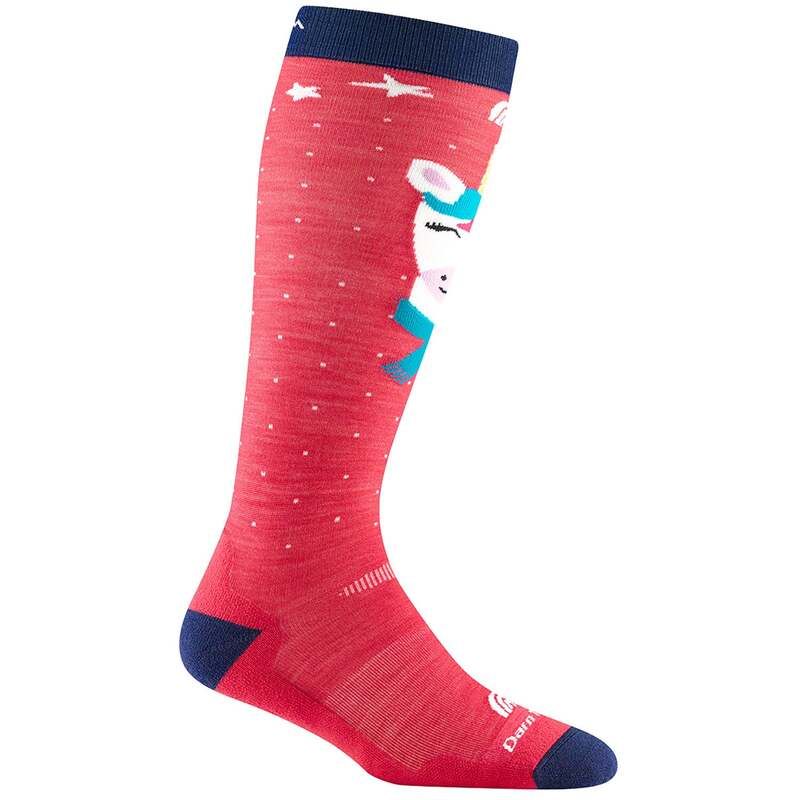 ダーンタフ メンズ アンダーウェア 靴下 Darn Tough Magic Mountain Midweight OTC Socks Kids Raspberry