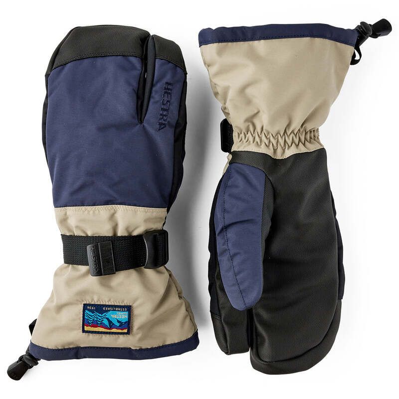 ヘストラ メンズ アクセサリー 手袋 Hestra Gauntlet Sr 3Finger Mittens Dark NavyBeige ネイビー