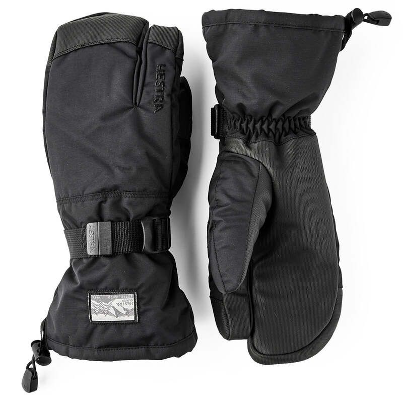 ヘストラ メンズ アクセサリー 手袋 Hestra Gauntlet Sr 3Finger Mittens BlackBlack ブラック手袋