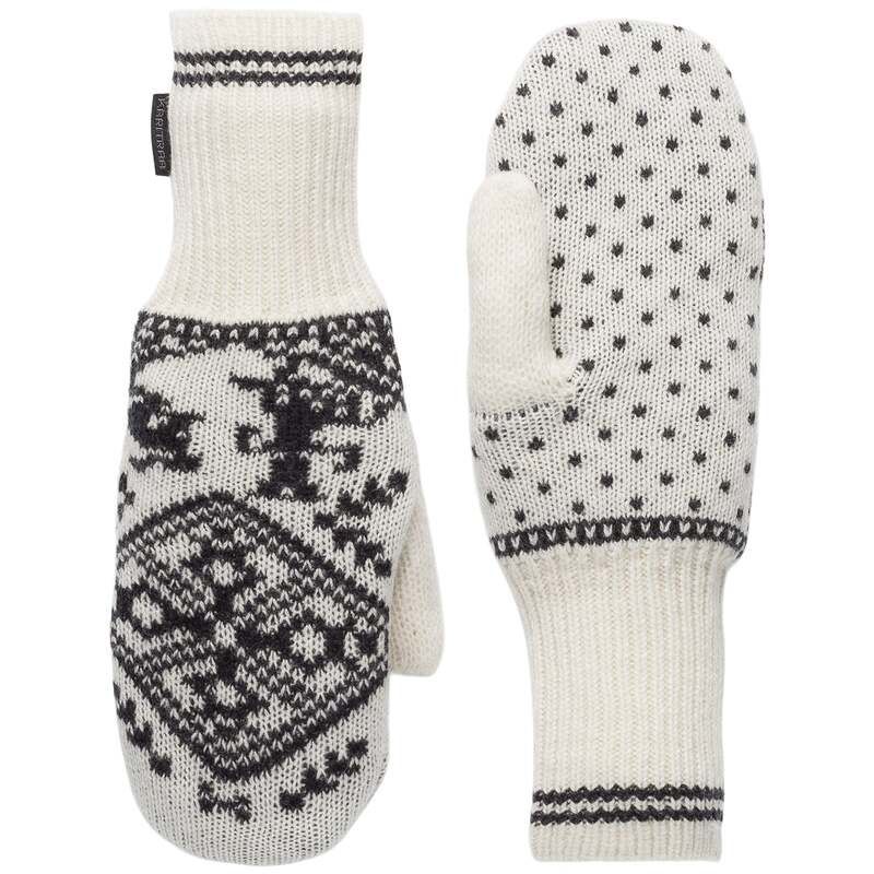 カリ ツラー レディース アクセサリー 手袋 ニット Kari Traa Saga Knit Mittens Womens Natural White ホワイト