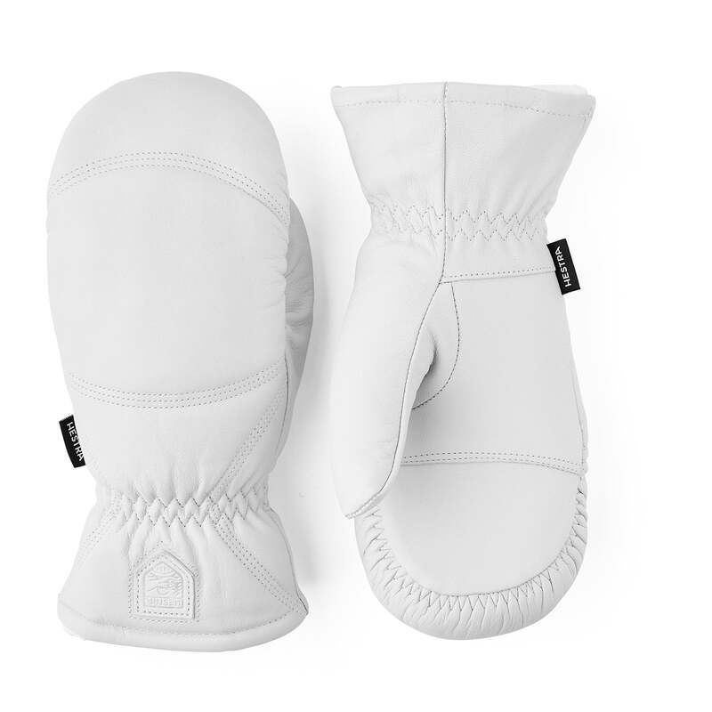 ヘストラ メンズ アクセサリー 手袋 レザー Hestra Leather Box Mittens Off White オフホワイト