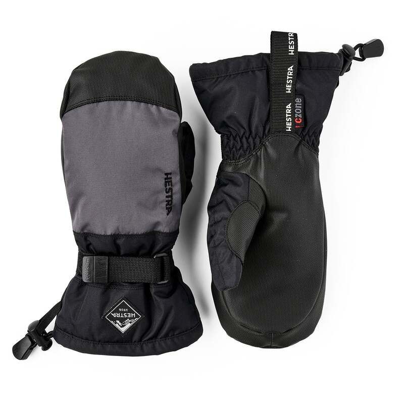ヘストラ メンズ アクセサリー 手袋 Hestra Gauntlet CZone Jr Mittens Kids GreyBlack ブラック