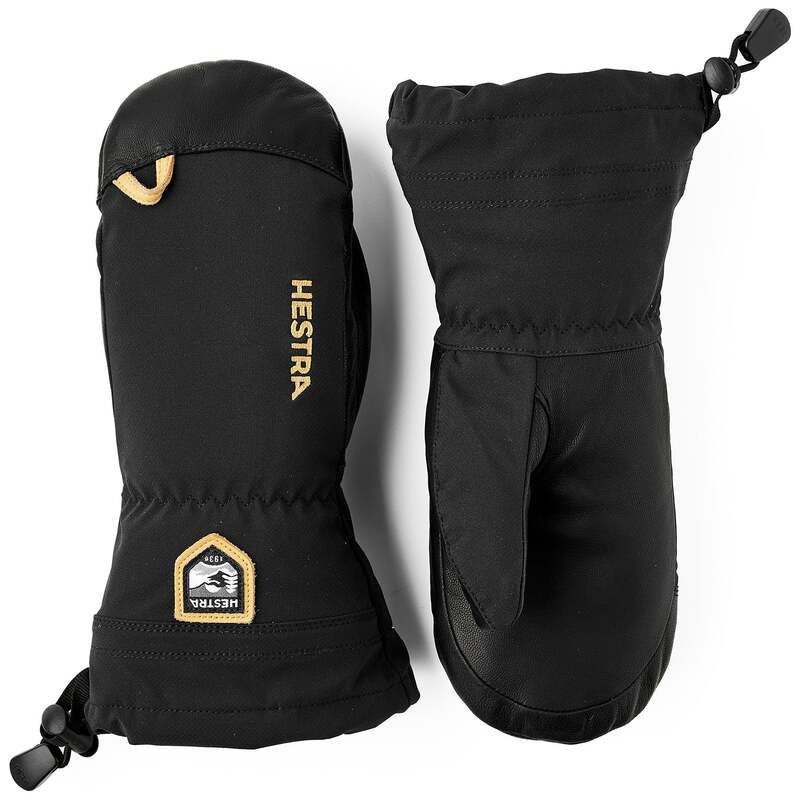 ヘストラ メンズ アクセサリー 手袋 Hestra Heli Mistral Mittens Kids Black ブラック