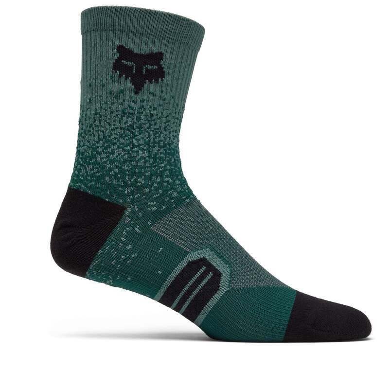 フォックスレーシング メンズ アンダーウェア 靴下 Fox Racing Ranger 6 Bike Socks Fade Ivy