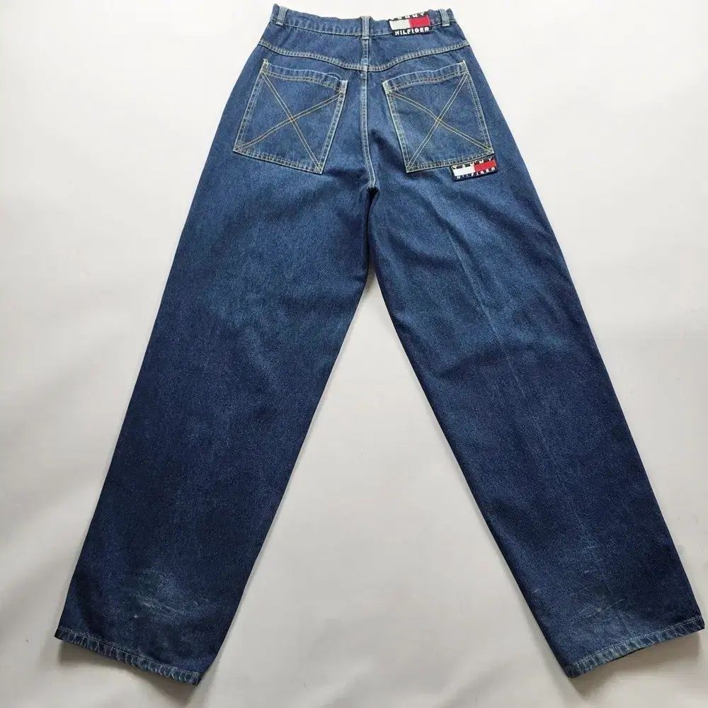 90s 極太 バギー デニム シャトルパンツ HALF PIPE L - メルカリ 